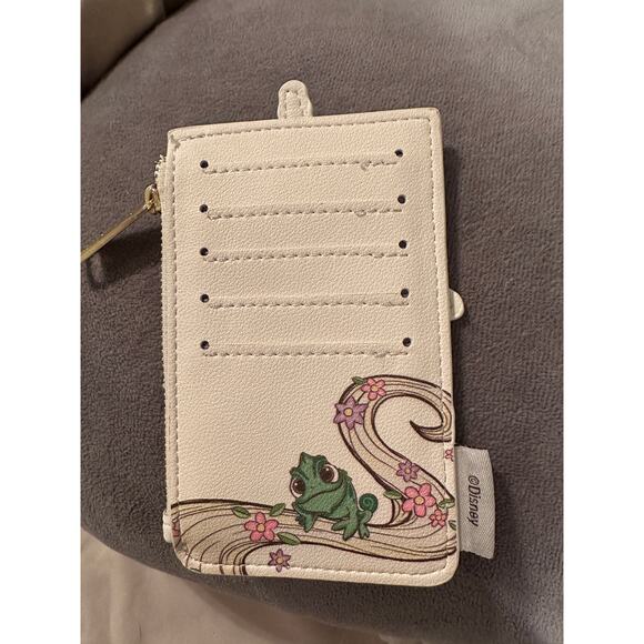 NWT Loungefly Disney Tangled Rapunzel Pascal Tower Mini Backpack AND Wallet - Picture 6 of 10